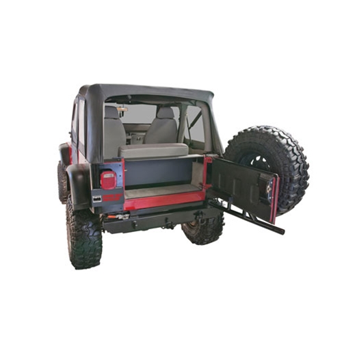 Jeep YJ Wrangler 87-95 Security Tailgate Enclosure Tuffy Security |  4Wheelers Supply