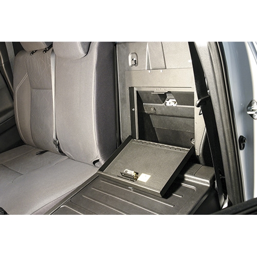 Toyota Tacoma Locking Security Cubby Cover Black Tuffy Security