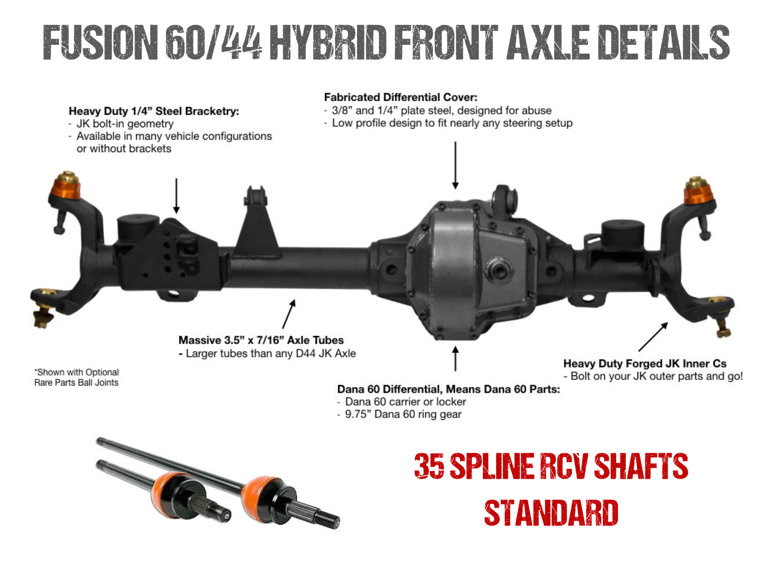 Dana 60 Front. Dana 30 Front Axle diagram. The Hybrid Front. Гибрид 44