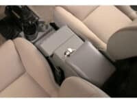 Deluxe Stereo Center Console Universal 6 1/2 Inch Wide Black Tuffy Security