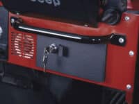 Glove Box - 55-86 CJ / 81-85 Scrambler CJ8 Locking Black Tuffy Security