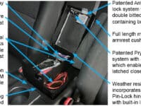 Console Safe - 07-14 FJ Cruiser w/ Factory Console Black Tuffy Security