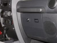 Glove Box - 07-18 Wrangler JK Locking Black Tuffy Security