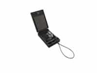 Portable Safe For Compact Pistols Universal Black Includes Security Cable Tuffy Security