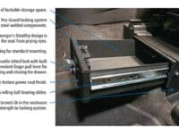 Front Underseat Drawer - 11-21 Explorer {Exc. Limited, Sport, ST} w/ Sufficient Mounting Space Black Tuffy Security